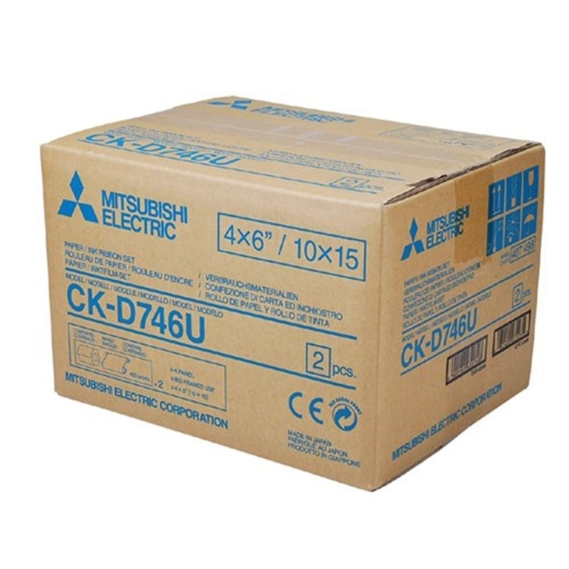 Papel Térmico Mitsubishi CK D746 U