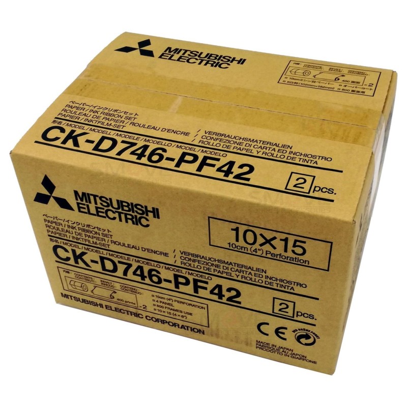 Papel Térmico Mitsubishi CK D715 10x15