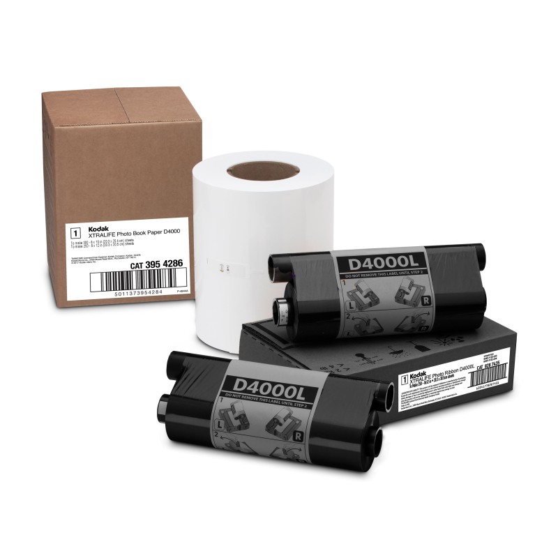 Kodak Papel Térmico D4000 250 hojas 20×30 o 300 hojas 20×25