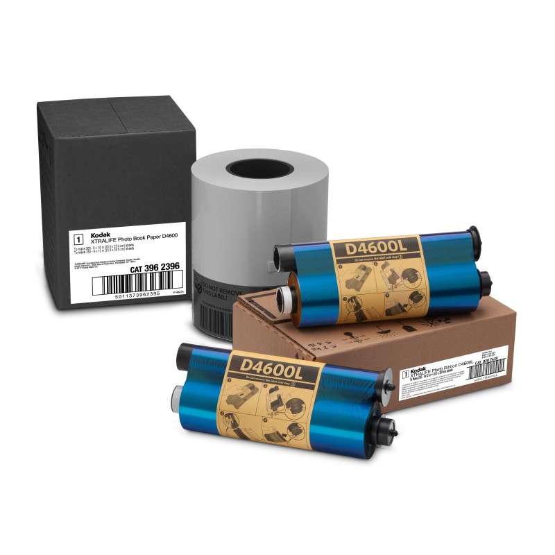 Papel térmico Kodak  D4600L DUPLEX PHOTO RIBBON. 1025832
