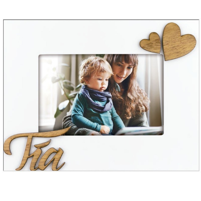 MARCO DE MADERA BLANCO FOTOS 10X15 TIA