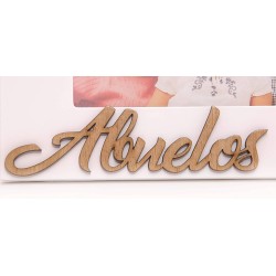 MARCO ABUELOS DE MADERA 10X15 BLANCO