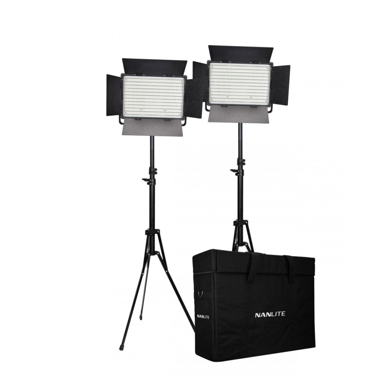 NALITE KIT 2 PANEL LED CN-1200CSA BI-COLOR CON ALETAS