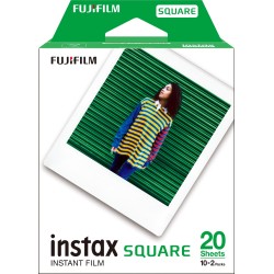 Película Instax Square – 20 Fotos para cámaras Fujifilm formato cuadrado