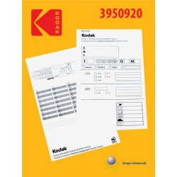 KODAK SOBRE LABORATORIO 26,5×19,5 cm (Caja de 1.000uds.) 3950920