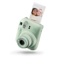 Instax Mini 12 – Cámara Instantánea con Modo Selfie y Exposición Automática