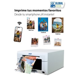 Kiosko Fotográfico GlobalKiosk con Impresora DNP DS620 – Solución Profesional de Impresión Instantánea
