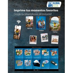 Kiosko Fotográfico GlobalKiosk – Terminal Profesional Compatible con Cualquier Impresora