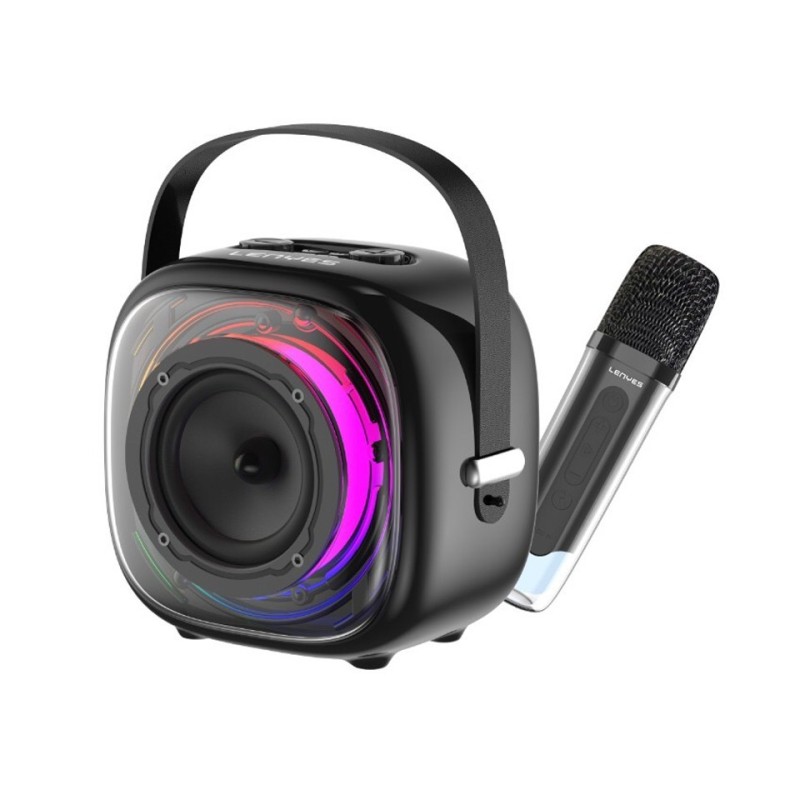 Altavoz S226 LENYES BT V5.3 con Microfono 20W 2400mAh RGB, AUX,TWS,TF, USB