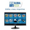 Kiosko Fotográfico GlobalKiosk – Terminal Profesional Compatible con Cualquier Impresora