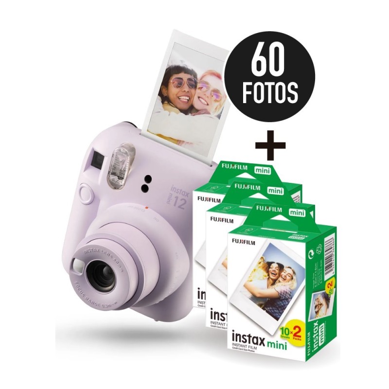 Instax mini 12 Pack con 60 fotos