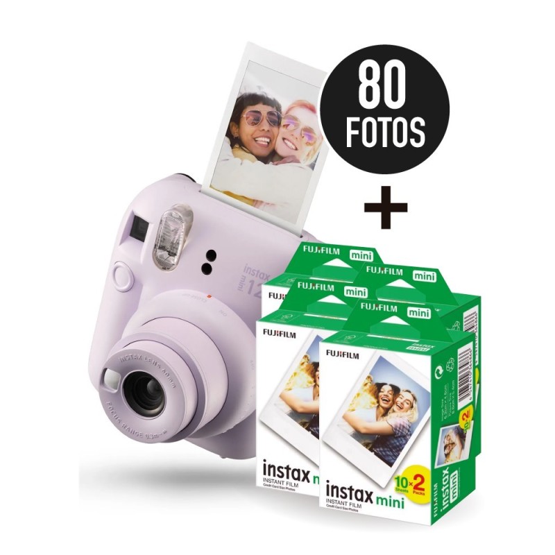Instax mini 12 Pack con 80 fotos