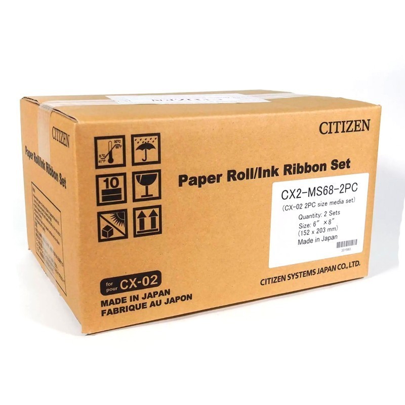 Papel CITIZEN para Impresora CX-2. 15X20 400 Copias