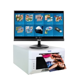 Kiosko Fotográfico GlobalKiosk con Impresora DNP DS620 – Solución Profesional de Impresión Instantánea