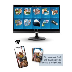 Kiosko Fotográfico GlobalKiosk – Terminal Profesional Compatible con Cualquier Impresora