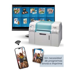 Kiosko Fotográfico GlobalKiosk con Impresora Fujifilm Frontier DE100-XD