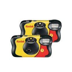 KODAK FUN SAVER- Cámara desechable pack 2 unidades 54 exposiciones
