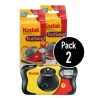 KODAK FUN SAVER- Cámara desechable pack 2 unidades 54 exposiciones