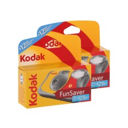 KODAK FUN SAVER- Cámara desechables pack 2 unidades 78 exposiciones