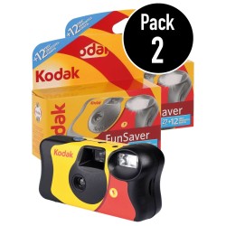 KODAK FUN SAVER- Cámara desechables pack 2 unidades 78 exposiciones