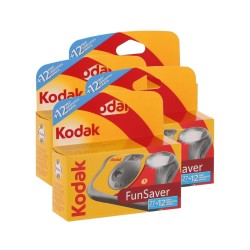 KODAK FUN SAVER- Cámara desechable pack 4 unidades 156 exposiciones