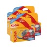 KODAK FUN SAVER- Cámara desechable pack 4 unidades 156 exposiciones