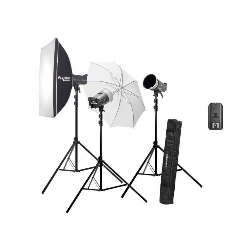 ESTUDIO ELINCHROM 3 X D-LITE4 RX